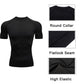 Wholesale High Quality Men's Short Sleeve Sport Compression Top Cool Dry Workout T-Shirt Compression Shirt
