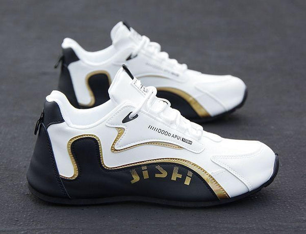 White sneakers