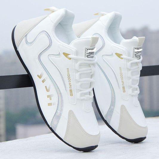 White sneakers