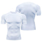 Wholesale High Quality Men's Short Sleeve Sport Compression Top Cool Dry Workout T-Shirt Compression Shirt