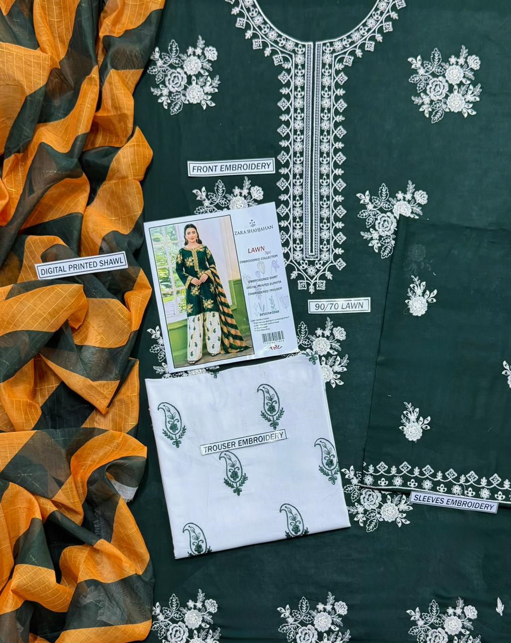 AIRJET 90/70 LAWN EMBROIDERED COLLECTION