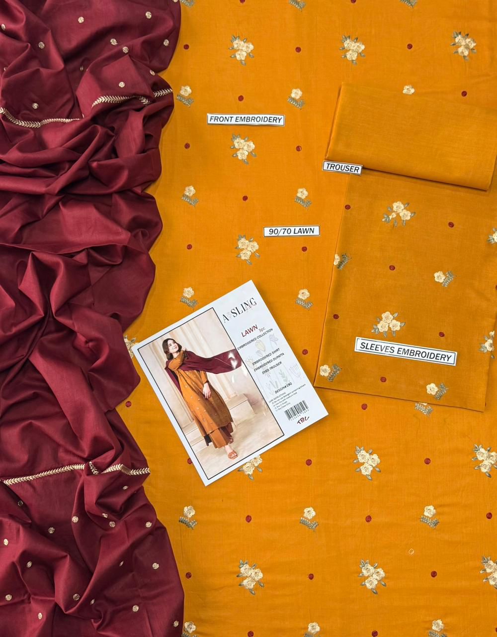 AIRJET 90/70 LAWN EMBROIDERED COLLECTION