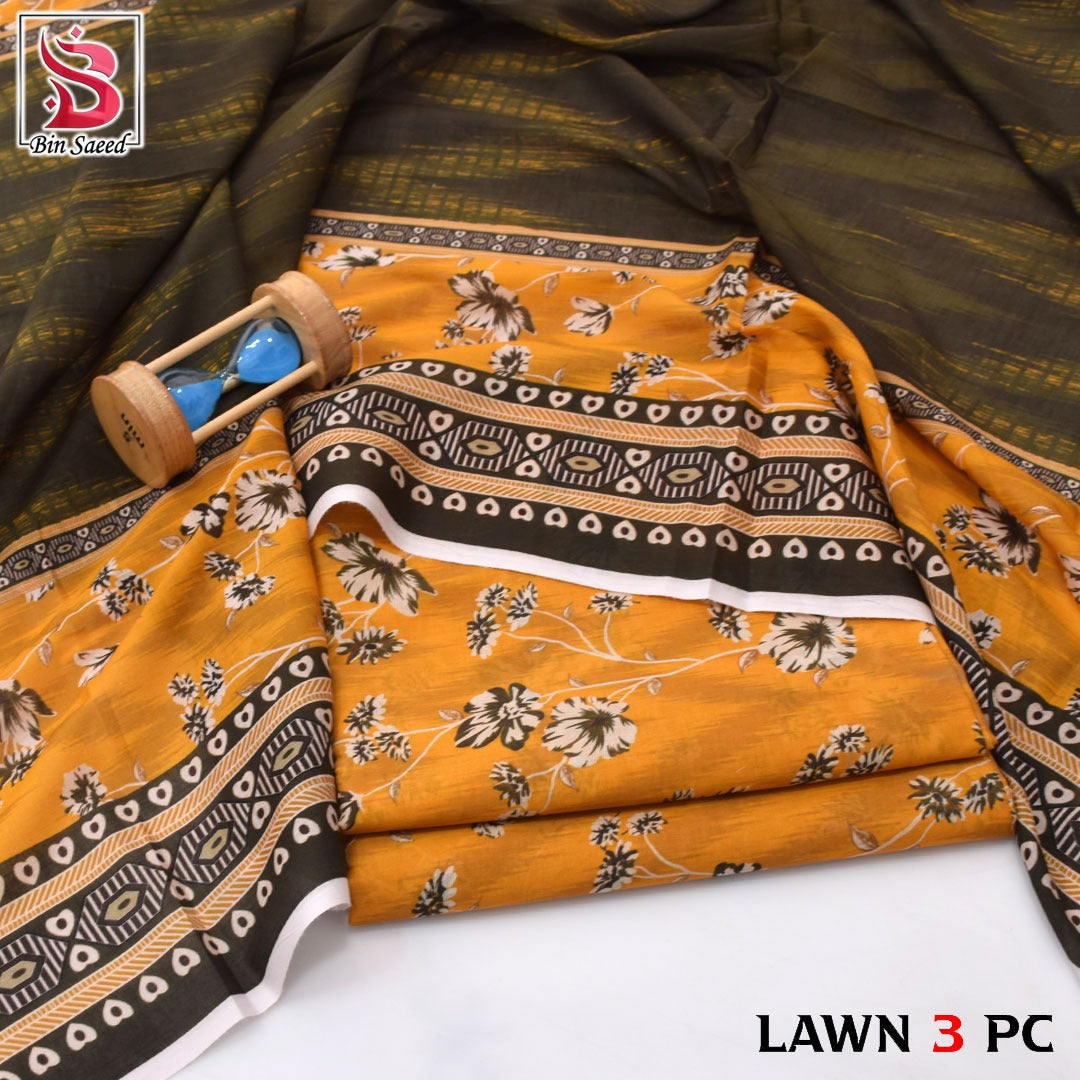 BRAND NEW 3PC DIGITAL PRINTED ALLOVER COLLECTION