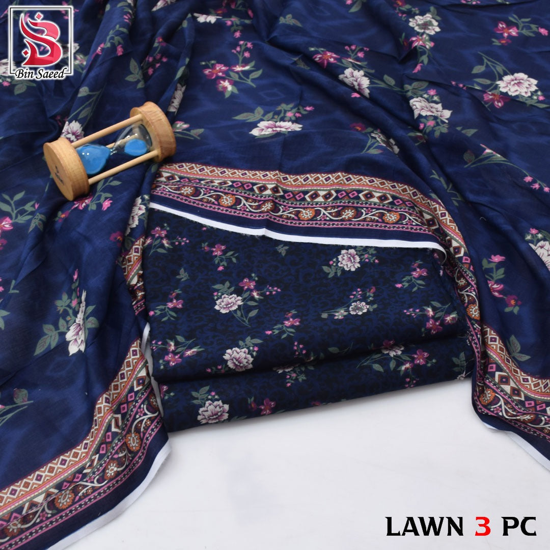 BRAND NEW 3PC DIGITAL PRINTED ALLOVER COLLECTION